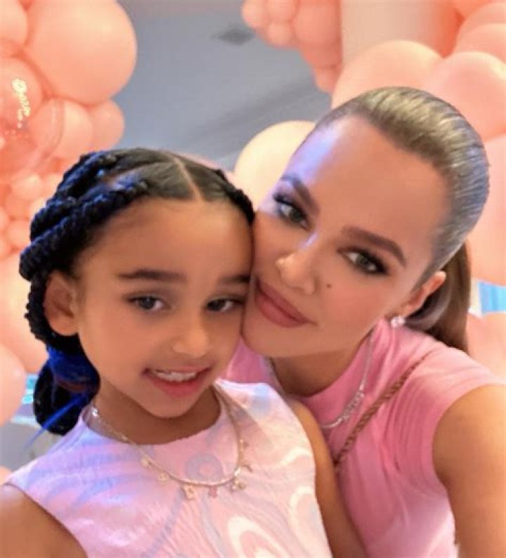 Dream Kardashian Snuggles Up To Aunt Khloe At Her 5th Birthday Party — See Cute Photo