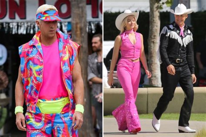 Eva Mendes Rocks T-Shirt With Ryan Gosling As Ken From ‘Barbie’ Movie On It: Photo