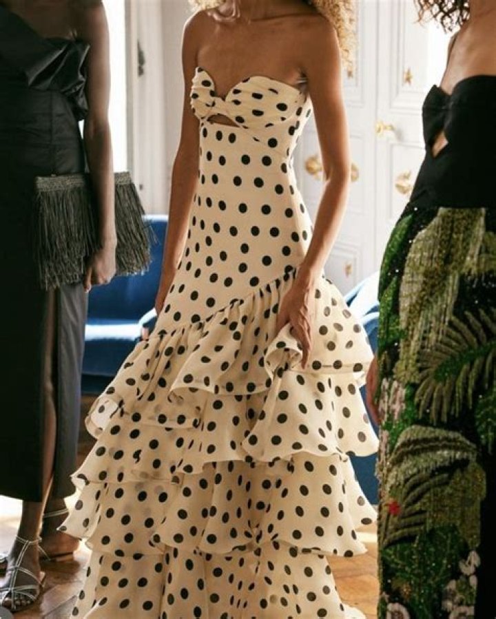 Gabrielle Union, 47, Stuns In Strapless Polka Dot Dress While Cuddling Up To Dwyane Wade