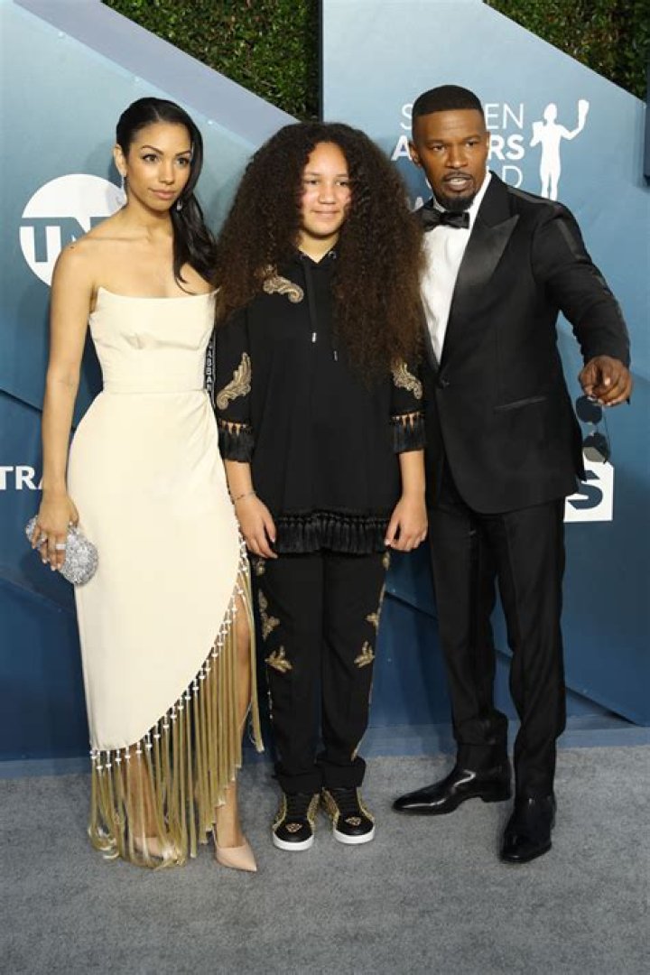 Jamie Foxx’s Daughter Annalise, 11, Looks So Grown Up While Accompanying Dad At SAG Awards