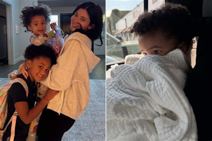 Kylie Jenner Shares Adorable Video of Daughter Stormi, 5, & Son Aire, 1, Goofing Off With Funny Filter