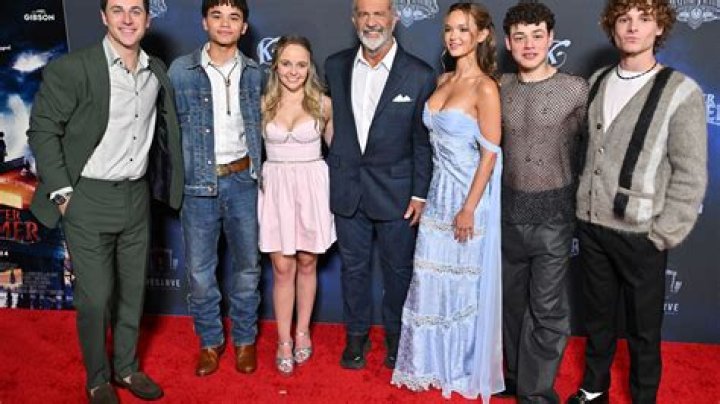 Mel Gibson Shares 1st Pic Of 5-Week-Old Son Lars & He Is Beyond Adorable In A Mini Tux
