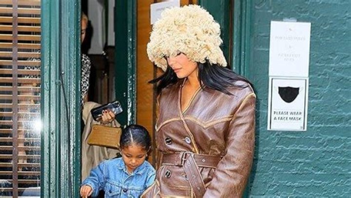 Stormi Webster, 3, Looks So Tall In Denim Dress As She Joins Pregnant Mom Kylie Jenner For Lunch